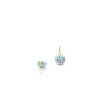 Terrazzo Mint porcelain earrings