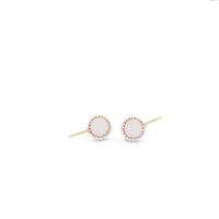 White porcelain earrings, porcelain and gold, White dangle earrings, 18k solid gold, Snow White Christmas gift